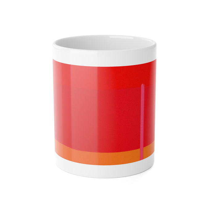 Jackson Magnolia - Mid-Century Modern 11 oz. Ceramic Coffee / Tea Mug