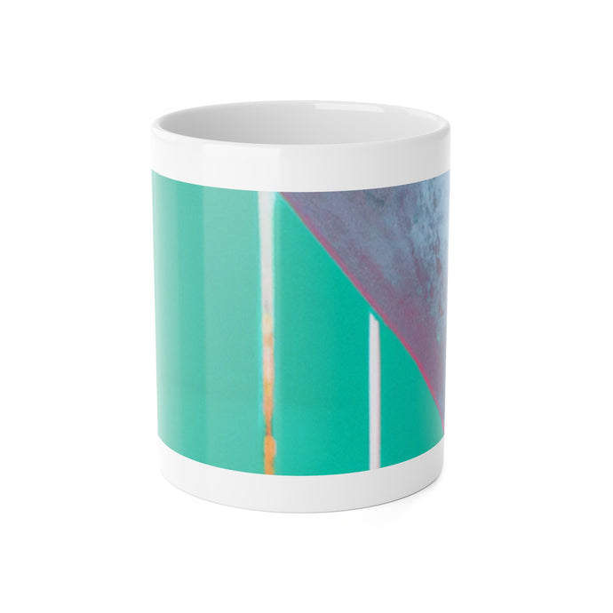 Mia Kastillo - Mid-Century Modern 11 oz. Ceramic Coffee / Tea Mug