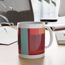 Gloria Newellson - Mid-Century Modern 11 oz. Ceramic Coffee / Tea Mug