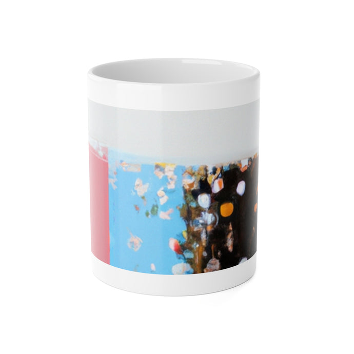 Kayla Dalton - Mid-Century Modern 11 oz. Ceramic Coffee / Tea Mug