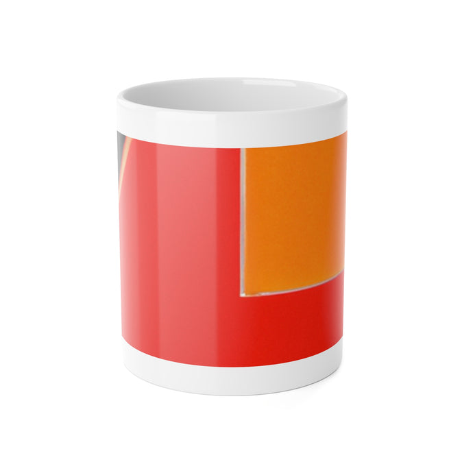 Elliot Shostakovich - Mid-Century Modern 11 oz. Ceramic Coffee / Tea Mug