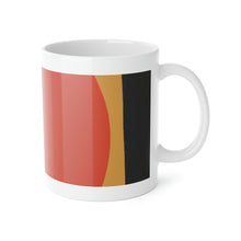 Ruthie Lindberg - Mid-Century Modern 11 oz. Ceramic Coffee / Tea Mug