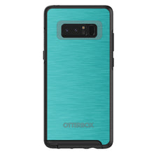 DistinctInk™ OtterBox Symmetry Series Case for Apple iPhone / Samsung Galaxy / Google Pixel - Teal Stainless Steel Print