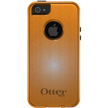 DistinctInk™ OtterBox Commuter Series Case for Apple iPhone or Samsung Galaxy - Orange White Gradient Burst Sun