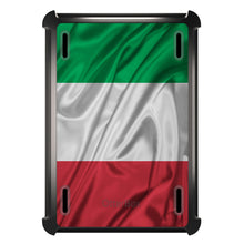 DistinctInk™ OtterBox Defender Series Case for Apple iPad / iPad Pro / iPad Air / iPad Mini - Red White Green Italian Flag Italy