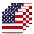 Classic American Flag ceramic coasters set of 4