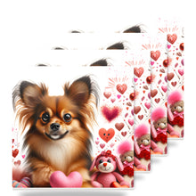 Chihuahua ceramic coasters set of 4