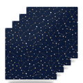 Starry Night Sky ceramic coasters set of 4