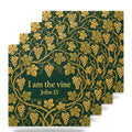 Grafted Vine ceramic coasters set of 4