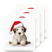 Sealyham Terrier Puppy ceramic coasters set of 4