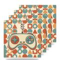 Retro Game Controller ceramic coasters set of 4