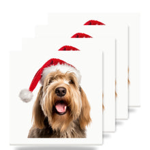 Otterhound ceramic coasters set of 4
