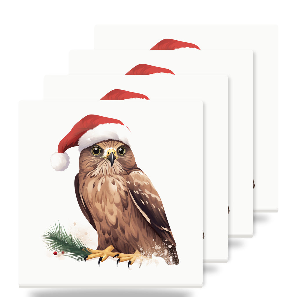 Harrier ceramic coasters set of 4