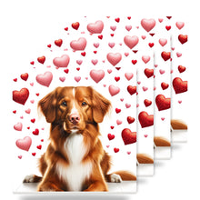 Nova Scotia Duck Tolling Retriever ceramic coasters set of 4