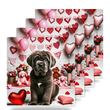 Neapolitan Mastiff ceramic coasters set of 4