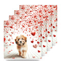 Havanese ceramic coasters set of 4