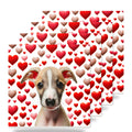 Italian Greyhound ceramic coasters set of 4