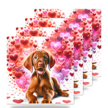 Vizsla ceramic coasters set of 4