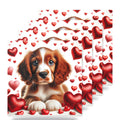 Cavalier King Charles Spaniel ceramic coasters set of 4