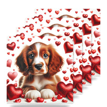 Cavalier King Charles Spaniel ceramic coasters set of 4