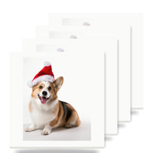 Pembroke Welsh Corgi ceramic coasters set of 4