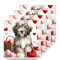 Havanese ceramic coasters set of 4