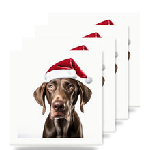 Plott Hound ceramic coasters set of 4