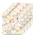 Terrazzo ceramic coasters set of 4