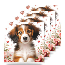 Cavalier King Charles Spaniel ceramic coasters set of 4