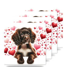 Cocker Spaniel ceramic coasters set of 4