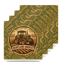Farm Agriculture ceramic coasters set of 4