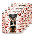 Greater Swiss Mountain Dog ceramic coasters set of 4