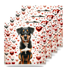 Greater Swiss Mountain Dog ceramic coasters set of 4
