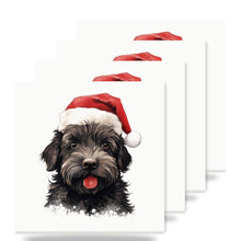 Bouvier de Flandre ceramic coasters set of 4