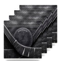 Hockey ceramic coasters set of 4