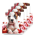 American Staffordshire Terrier ceramic coasters set of 4