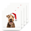 Lakeland Terrier ceramic coasters set of 4