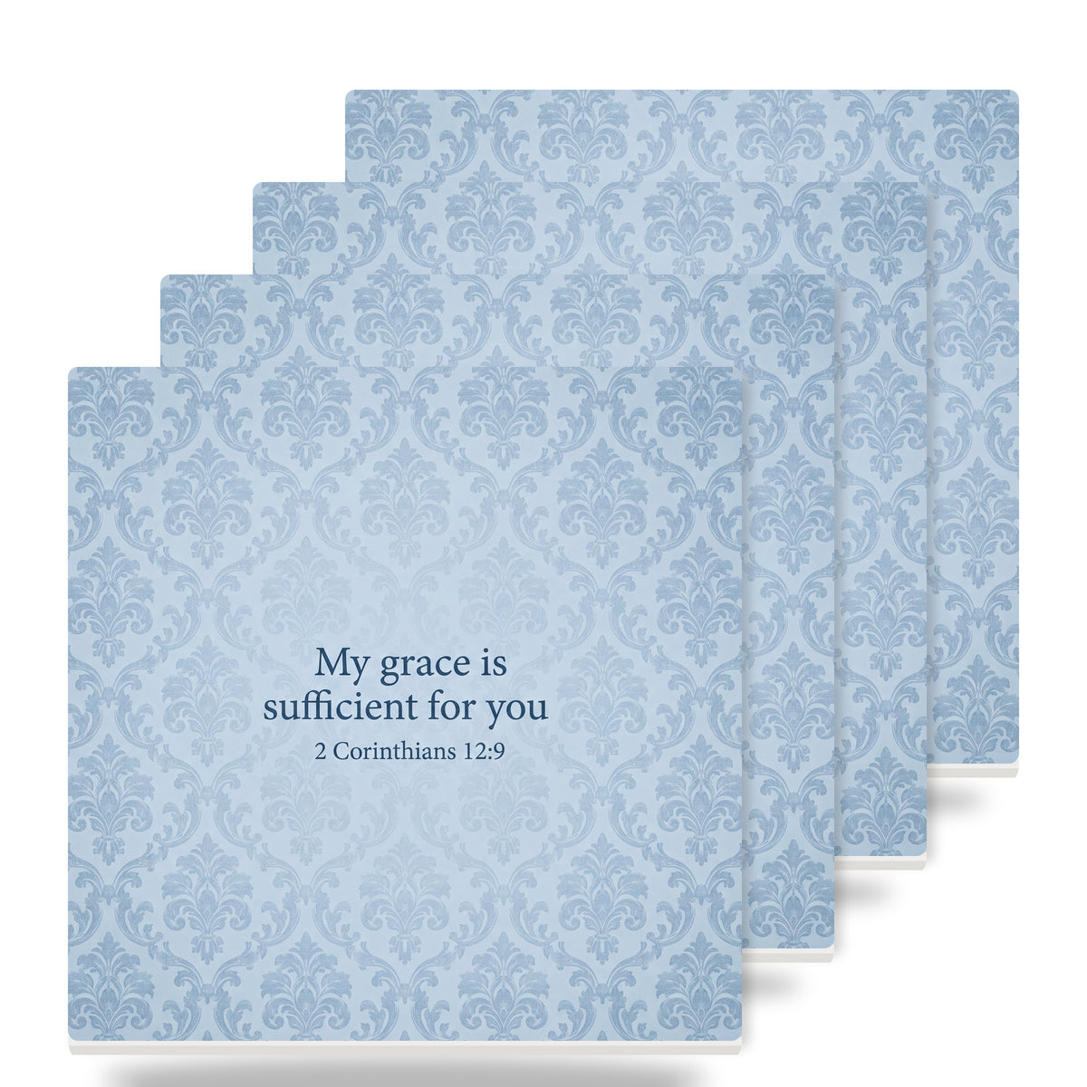 His Grace Is Sufficient ceramic coasters set of 4