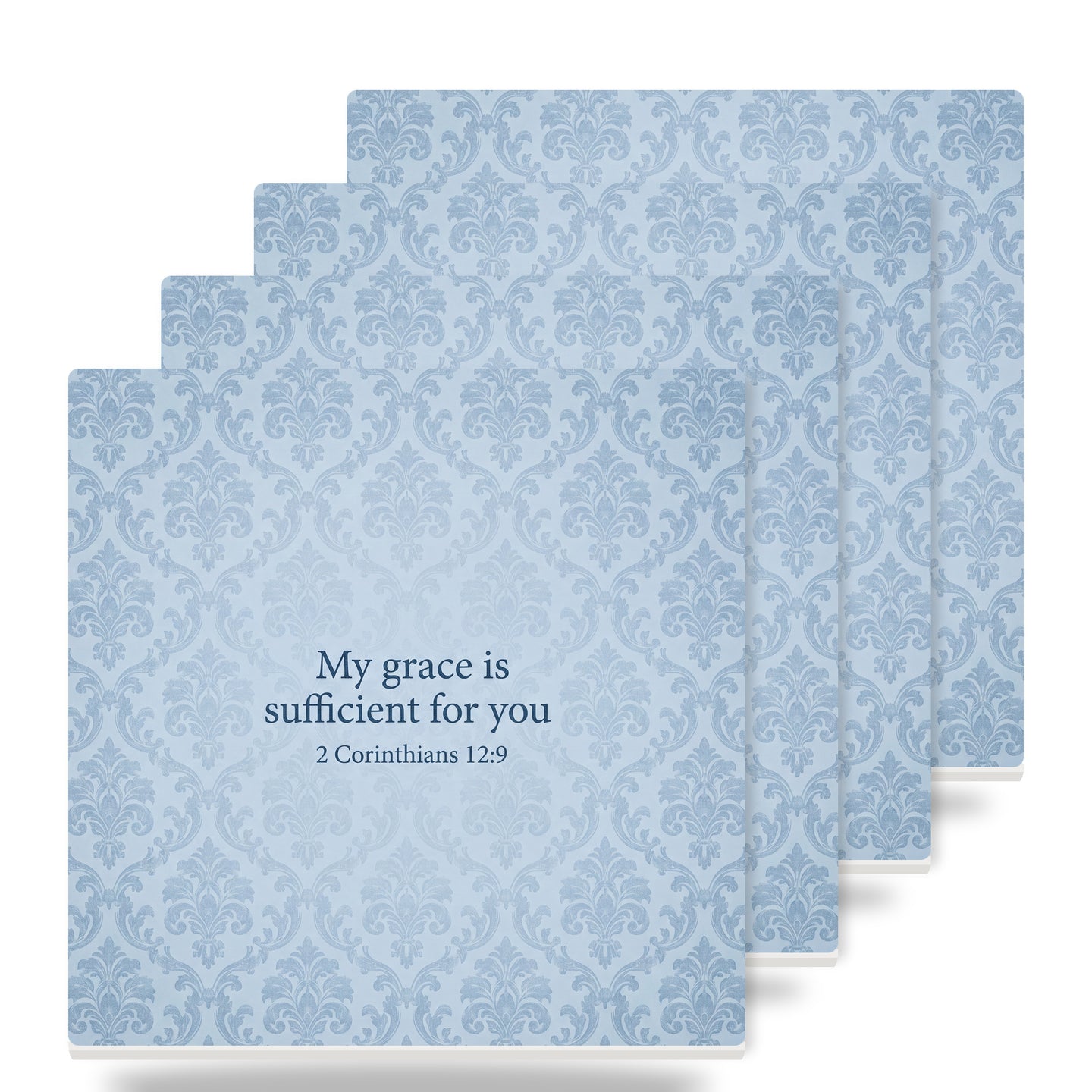 His Grace Is Sufficient ceramic coasters set of 4