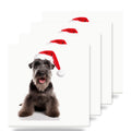 Kerry Blue Terrier ceramic coasters set of 4
