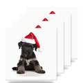 Kerry Blue Terrier Puppy ceramic coasters set of 4