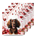 Dachshund ceramic coasters set of 4