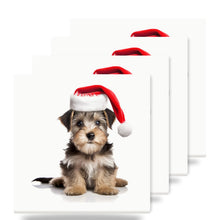 American Hairless Terrier ceramic coasters set of 4