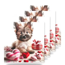 Cairn Terrier ceramic coasters set of 4