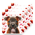 American Staffordshire Terrier ceramic coasters set of 4
