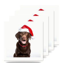 Labrador Retriever ceramic coasters set of 4