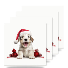 Sealyham Terrier Puppy ceramic coasters set of 4