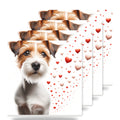 Jack Russell Terrier ceramic coasters set of 4
