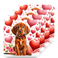 Rhodesian Ridgeback ceramic coasters set of 4