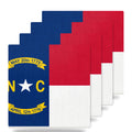 North Carolina State Flag ceramic coasters set of 4